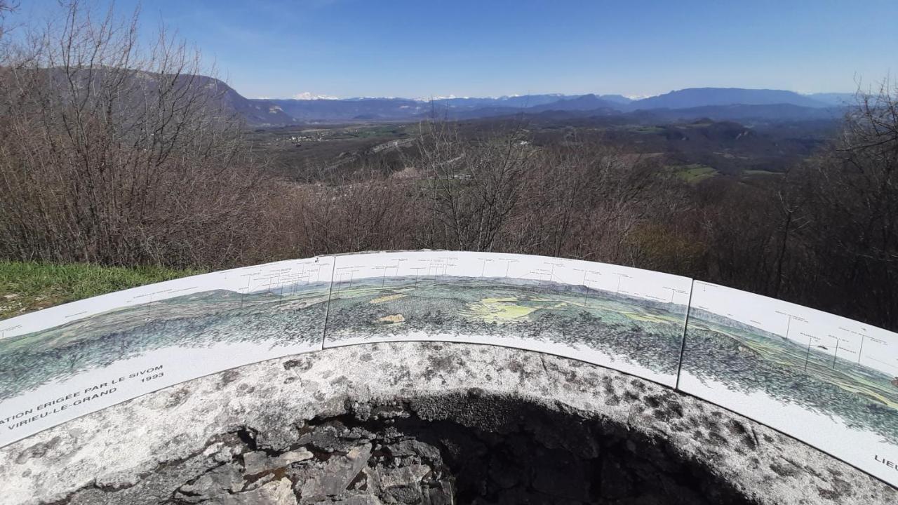 Petite Maison De Village Situee Entre Lacs, Cascades Et Montagnes Virieu-le-Grand ภายนอก รูปภาพ